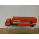 DAF 3300 SPACE CAB + TRAILER FERRARI 1:86/ apx 1:64 MATCHBOX VINTAGE NO BOX