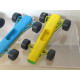 LOT X 3 CARS F1 FERRARI F1 & LOTUS F1  7cm Long PLASTIC TOYS MADE IN W.GERMANY