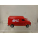 FOURGON (FORD E-350) AVIS RED 1:65/apx 1:64 MAJORETTE 234/279 NO BOX
