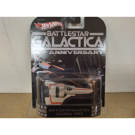 BATTLESTAR GALACTICA COLONIAL VIPER 1:64 HOT WHEELS PREMIUM