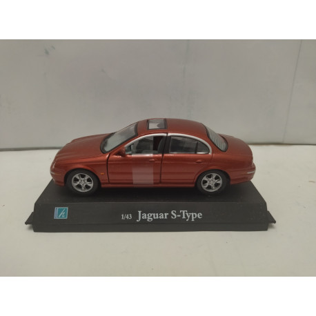 JAGUAR S-TYPE DARK RED 1:43 CARARAMA