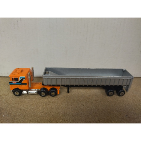 PETERBILT SEMI TRAILER DUMPER H0 HAULERS 1:128/ apx 1:64 SHINSEI MINI POWER NO BOX