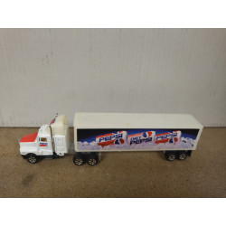 KENWORTH T600A PEPSI COLA TRUCK apx 1:87 H0 ROADS CHAMPS NO BOX