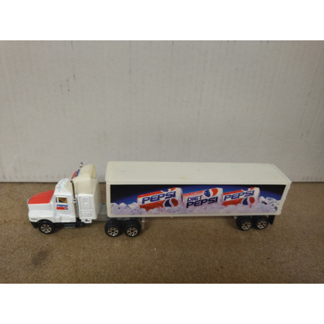 KENWORTH T600A PEPSI COLA TRUCK apx 1:87 H0 ROADS CHAMPS NO BOX