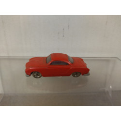 VOLKSWAGEN KARMANN GHIA 1966 RED apx 1:87 H0 LEGO VINTAGE 50´s