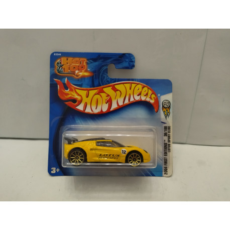 LOTUS ELISE SPORT YELLOW n12 36/100 HOT 100 1:64 HOT WHEELS