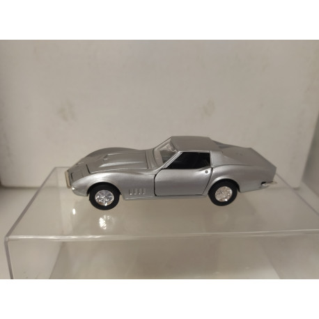 CHEVROLET CORVETTE SILVER 1:43 MARKLIN 1818