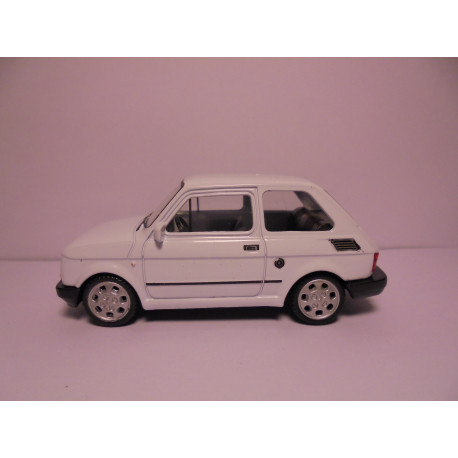 FIAT 126 WHITE 1:43 WELLY NEX