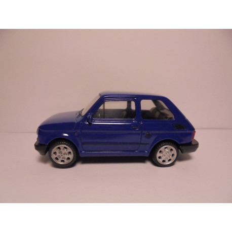 Modellino Auto Welly 1:43 Fiat 126 Bianca - Die Cast Da Collezione