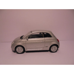 FIAT 500 SILVER 1:43 WELLY