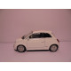 FIAT 500 WHITE & RED STRIPES 1:43 WELLY