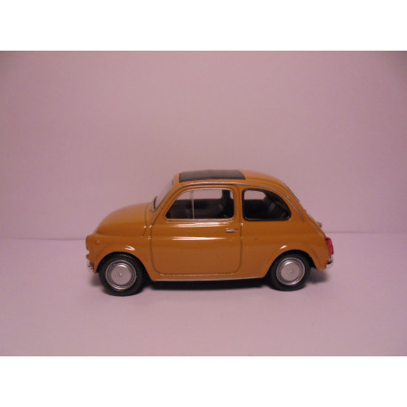 FIAT 500 NUOVA BROWN/ORANGE 1:43 WELLY