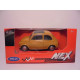 FIAT 500 NUOVA BROWN/ORANGE 1:43 WELLY