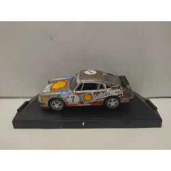 PORSCHE 911 1990 CARRERA CUP FRANCE n7 SHELL SONAUTO 1:43 VITESSE