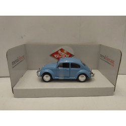 VOLKSWAGEN BEETLE BLUE 1:43 GUILOY