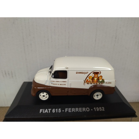 FIAT 615 1952 FERRERO 1:43 EAGLEMOSS IXO