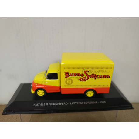 FIAT 615N 1955 FRIGORIFERO LATTERIA SORESINA 1:43 EAGLEMOSS IXO