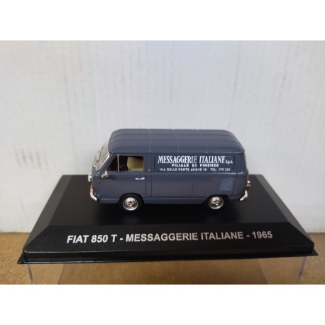 FIAT 850T 1965 MESSAGERIE ITALIANA 1:43 EAGLEMOSS IXO