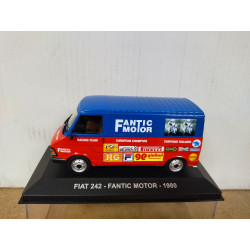 FIAT 242 1980 FANTIC MOTOR 1:43 EAGLEMOSS IXO