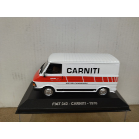 FIAT 242 1978 CARNITI 1:43 EAGLEMOSS IXO