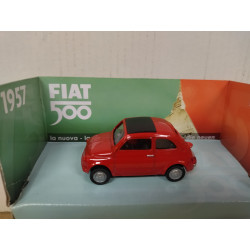 FIAT 500 NUOVA ITALIA RED 1:43 MONDO MOTORS