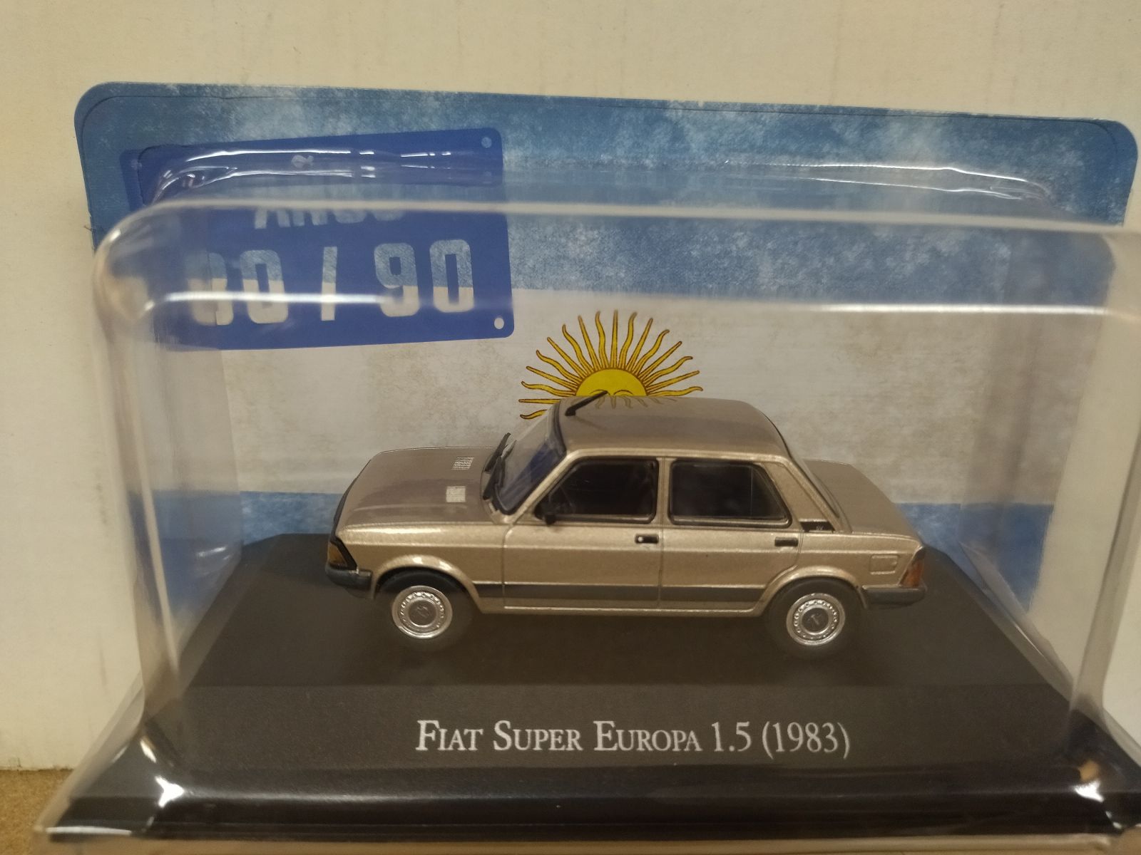 Die Cast 1/43 Modellino Auto Fiat Super Europa 1.5 1983 - Dak Mantova Sas