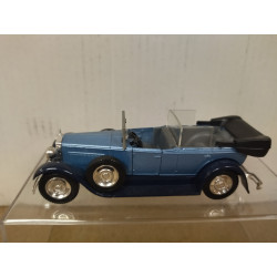 FIAT 525N 1929 CABRIOLET BLUE 1:43 SOLIDO 4504 NO BOX