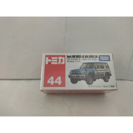 TOYOTA LAND CRUISER JAF ROAD SERVICE CAR 1:71 /apx 1:64 TOMICA 44