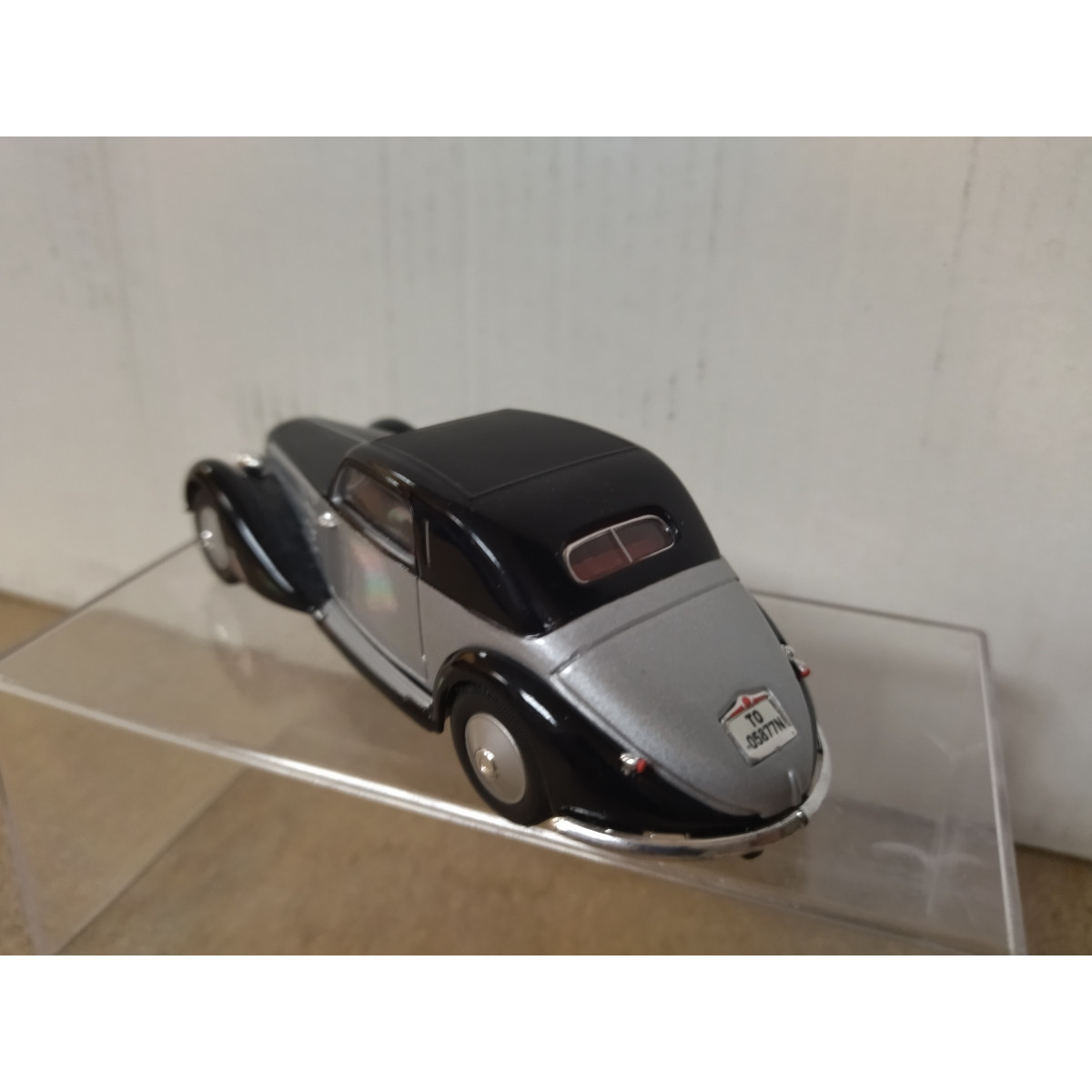 LANCIA ASTURA 1935 SILVER & BLACK 1:43 SOLIDO 4169 NO BOX - BCN 