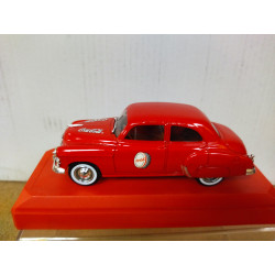 CHEVROLET SEDAN 1950 RED COCA-COLA 1:43 SOLIDO 9602