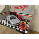 FERRARI 512 TR SILVER GARAGE 1:43 BBURAGO RACE & PLAY