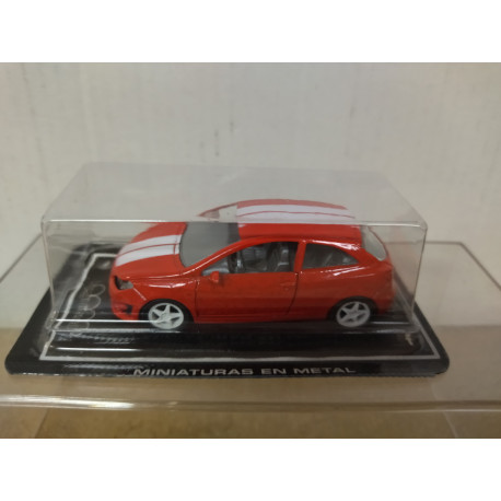 SEAT IBIZA RED & WHITE STRIPES 1:58/apx 1:64 GUISVAL