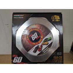 GONE IN 60 SECONDS FOUR CAR SET COLLECTOR HOLLYWOOD 1:64 GREENLIGHT