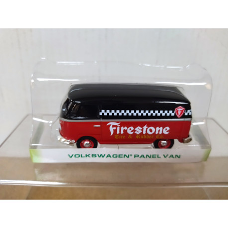VOLKSWAGEN T1 PANEL VAN FIRESTONE GERMAN S16 MOTOR WORLD 1:64 GREENLIGHT