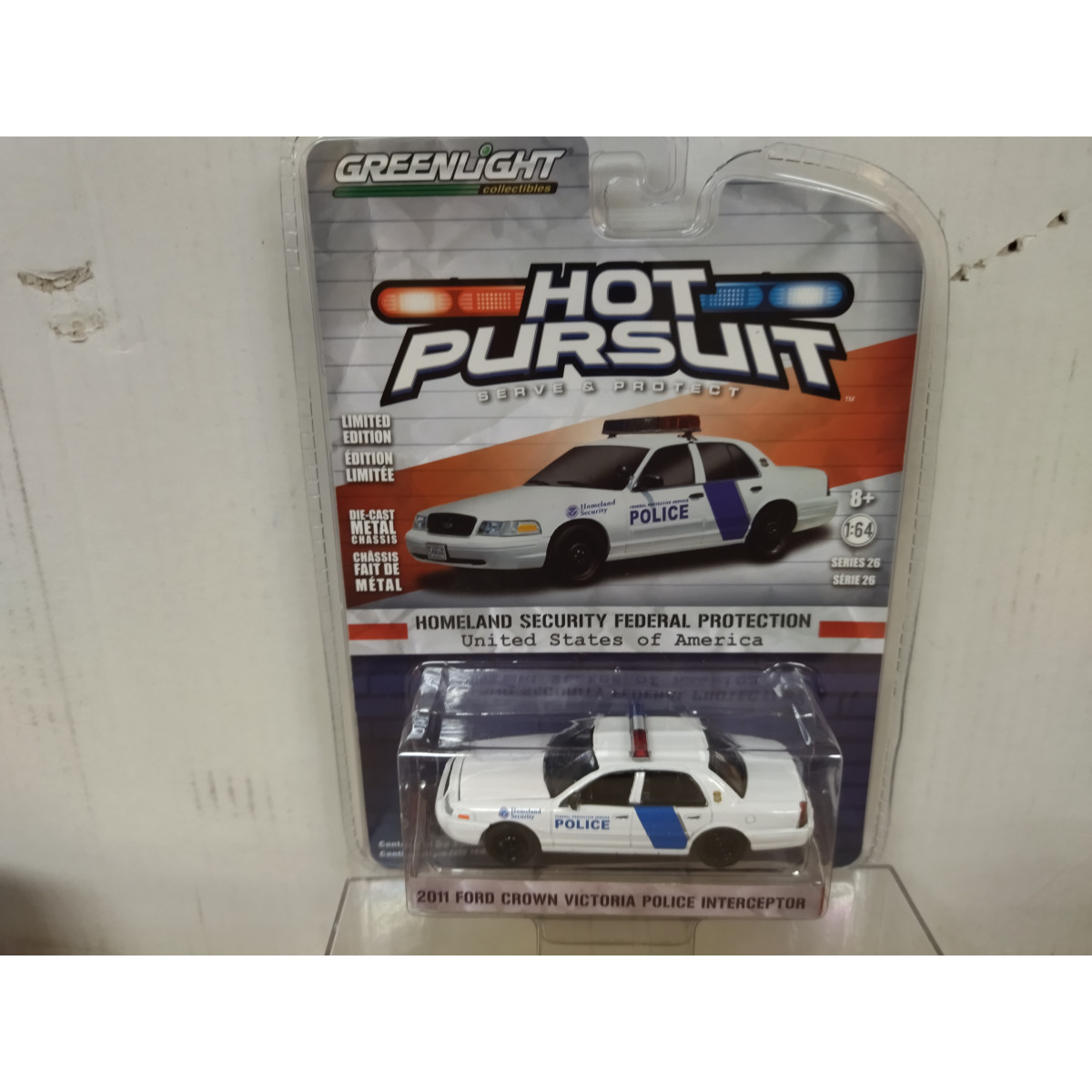 Modellino Ford Police Interceptor NYPD Scala 1:64 - Pressofuso Collezione - Foto 4