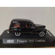 PEUGEOT 203 FAMILIALE BLACK 1:43 SOLIDO 4550