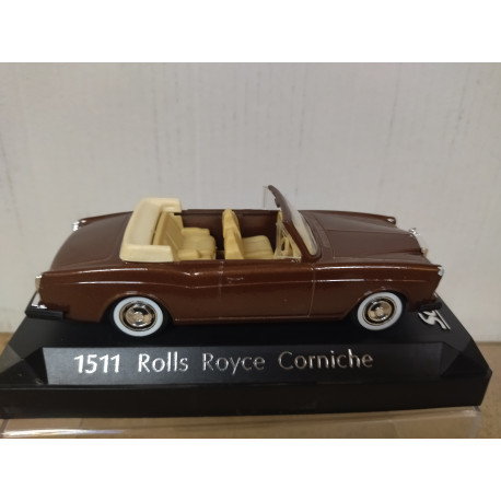 ROLLS-ROYCE CORNICHE 1960 SPIDER OPEN BROWN 1:43 SOLIDO 1511