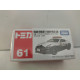 NISSAN FAIRLADY Z NISMO POLICE JAPAN 1:57/apx 1:64 TOMICA 61