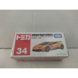 LAMBORGHINI HURACAN PERFORMANTE 1:62 /apx 1:64 TOMICA 34