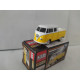 VOLKSWAGEN T1 TYPE II PICKUP YELLOW & WHITE 1:65 TOMICA PREMIUM 07