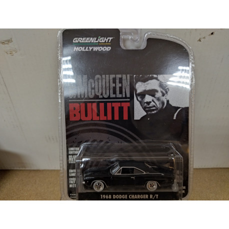 DODGE CHARGER 1968 R/T BULLITT HOLLYWOOD 1:64 GREENLIGHT