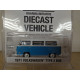VOLKSWAGEN T2 1971 BUS DHARMA LOST HOLLYWOOD 1:64 GREENLIGHT