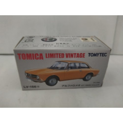 ALFA ROMEO GT 1600 JUNIOR ORANGE 1:64 TOMICA LTD VINTAGE LV-156a