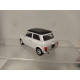MINI COOPER 1300 WHITE & BLACK apx 1:64 WELLY NO BOX