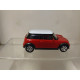 MINI COOPER ONE RED & WHITE apx 1:64 WELLY NO BOX