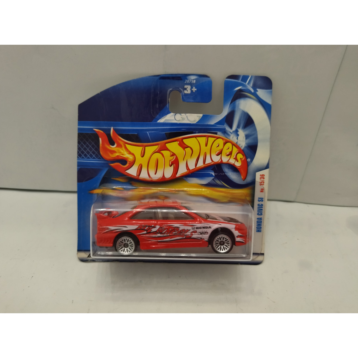 HONDA CIVIC Si RED 1:64 HOT WHEELS BCN STOCK CARS
