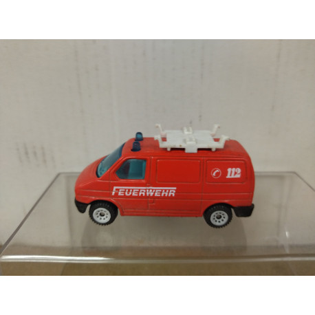 VOLKSWAGEN T4 FEUERWEHR/FIRE 112 apx 1:64 SIKU 820/824/825 NO BOX