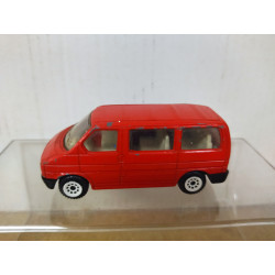 VOLKSWAGEN T4 RED apx 1:64 SIKU 820/824/825 NO BOX
