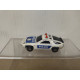 PORSCHE 928 POLICE apx 1:64 MAJORETTE SONIC FLASHER NO FUNCTION