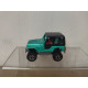 JEEP CJ-7 4X4 RENEGADE GREEN 1:54/apx 1:64 MAJORETTE 290 NO BOX